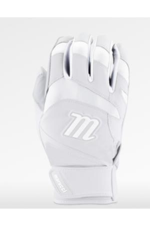 Youth White Batting Gloves