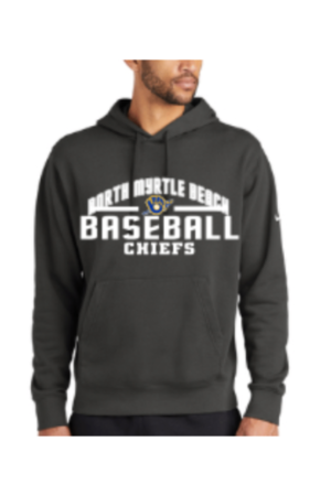 Nike Club Fleece Sleeve Swoosh Pullover Hoodie - NMB Baseball