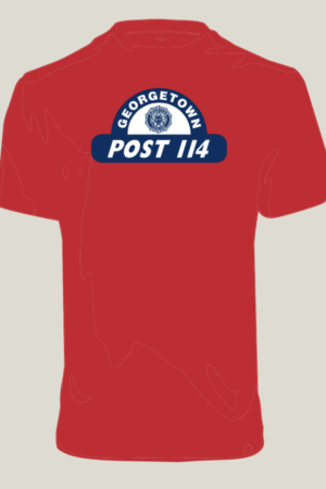 Legion Post 114 Red Tee
