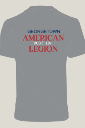 Legion Post 114 Grey Tee