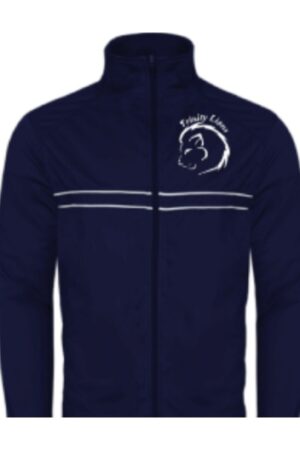 Holy Trinity Navy and White Full Zip Warm Up set