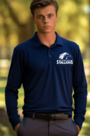 NMB Christian Men's LS Xtreme Tech Polo