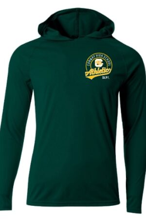 Conway Adult and Youth Cooling Performance Long Sleeve Hooded Tee