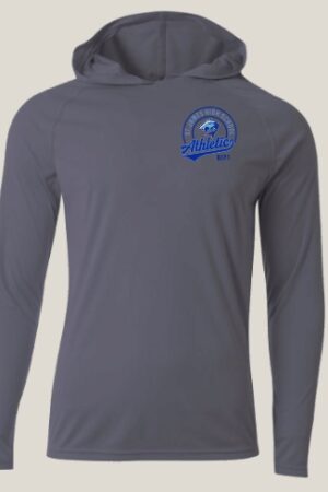 St. James Adult and Youth Cooling Performance Long Sleeve Hooded Tee